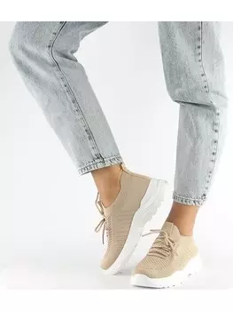 Низкие кроссовки Sixth Sens, бежевый