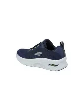Низкие кроссовки Skechers Arch Fit D'Lux Sumner, цвет navy/lime
