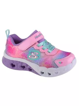 Низкие кроссовки Skechers Flutter Heart Lights, розовый