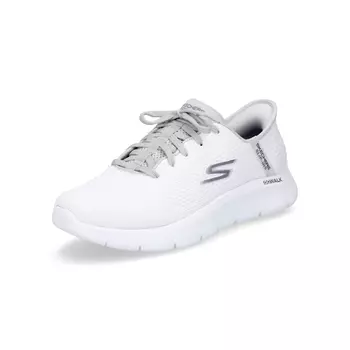 Низкие кроссовки Skechers Go Walk Flex New World, цвет Wei Grau