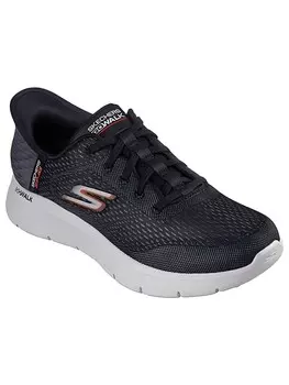 Низкие кроссовки Skechers GO WALK FLEX NEW WORLD, цвет black/orange