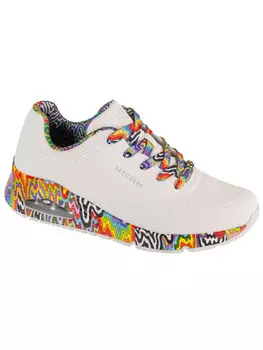 Низкие кроссовки Skechers Jen Stark Uno Mini Drip, белый