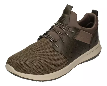 Низкие кроссовки Skechers Low 65474 Delson Camben, зеленый
