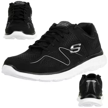 Низкие кроссовки Skechers Low Verse Flash Point, черный