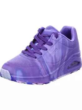 Низкие кроссовки Skechers Lowtop UNO LIKE WATER, цвет purple/multi