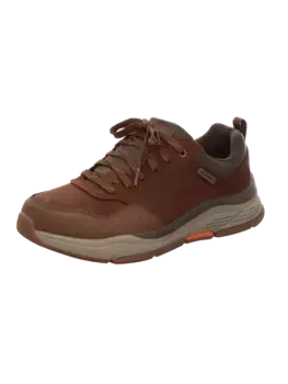 Низкие кроссовки Skechers Relaxed Fit Benago Hombre, коричневый