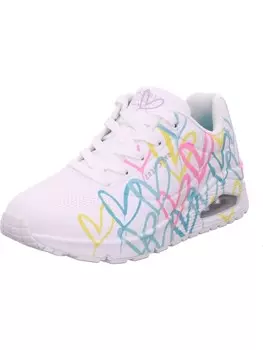 Низкие кроссовки Skechers Schnrhalbschuh, белый