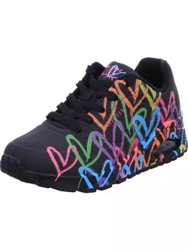 Низкие кроссовки Skechers Schnrhalbschuh, черный