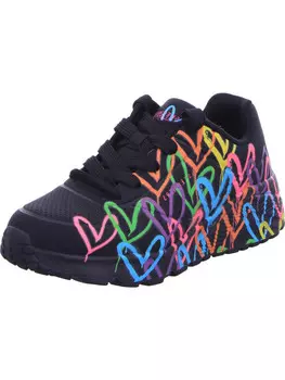 Низкие кроссовки Skechers Schnrhalbschuh, черный
