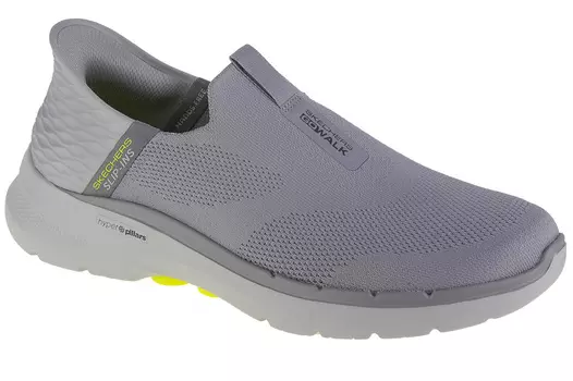 Низкие кроссовки Skechers Skechers Slip ins: GO WALK 6 Easy On, серый