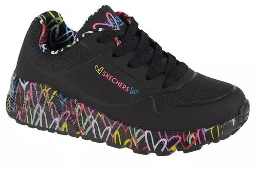 Низкие кроссовки Skechers Skechers Uno Lite, черный