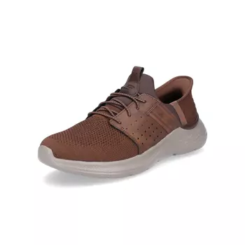 Низкие кроссовки Skechers Slip in Garner Newick, коричневый