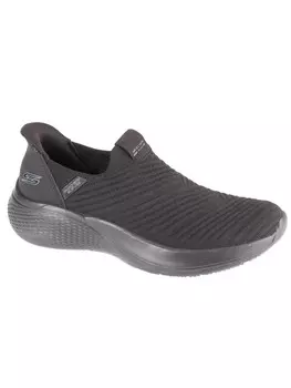 Низкие кроссовки Skechers Slip Ins Bobs Infinity Daily, черный