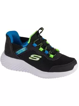 Низкие кроссовки Skechers Slip Ins Bounder Brisk Burst, черный