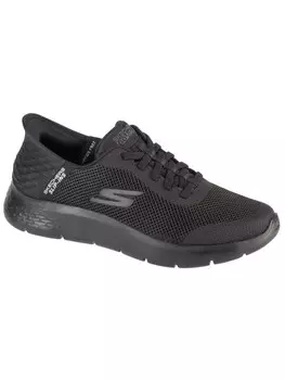 Низкие кроссовки Skechers Slip Ins Go Walk Flex Hands Up, черный