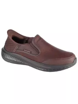 Низкие кроссовки Skechers Slip Ins Slade, коричневый