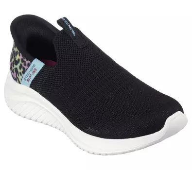 Низкие кроссовки Skechers Slip On ULTRA FLEX 3.0 COLORY WILD, черный