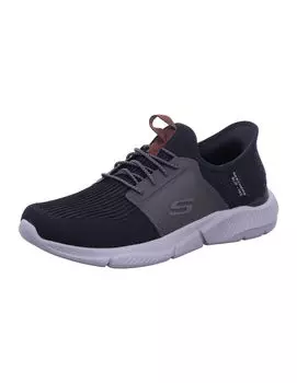 Низкие кроссовки Skechers Slipper INGRAM BRACKETT, цвет black/gray