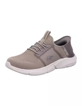 Низкие кроссовки Skechers Slipper INGRAM BRACKETT, серо коричневый