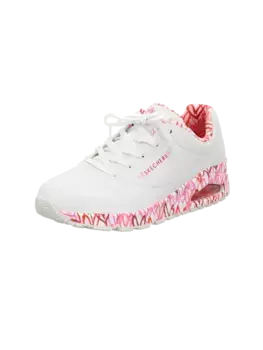 Низкие кроссовки Skechers Sport Uno Goldcrown Loving Love, белый