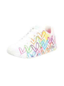 Низкие кроссовки Skechers Sport Uno Highlight Love Goldcroen, белый