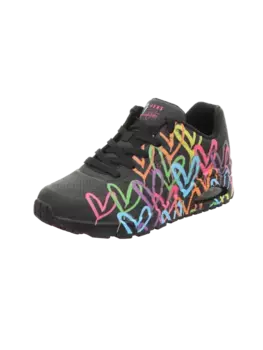 Низкие кроссовки Skechers Sport Uno Highlight Love Goldcrown, черный