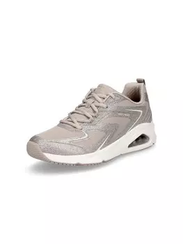 Низкие кроссовки Skechers Tres Air UNO Glit Airy, серо-коричневый