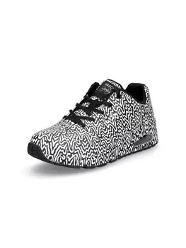 Низкие кроссовки Skechers UNO Infinite Drip, цвет schwarz wei