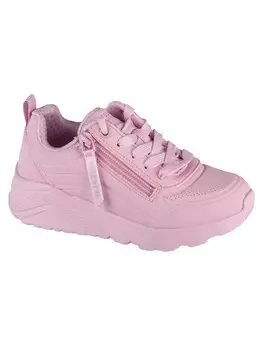 Низкие кроссовки Skechers Uno Lite Easy Zip, розовый