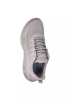 Низкие кроссовки Sleek Waves Skechers, коричневый