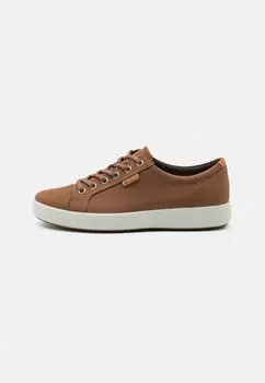 Низкие кроссовки Soft 7 ECCO, цвет camel/lion