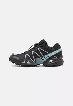 Низкие кроссовки Speedcross 3 Unisex Salomon, цвет black/arona/ghost gray