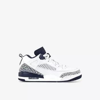 Низкие кроссовки Spizike из кожи с цветными блоками Jordan, белый