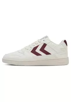 Низкие кроссовки ST POWER PLAY CL Hummel, белый/виндзорское вино