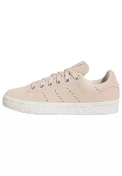 Низкие кроссовки STAN SMITH CS J adidas Originals, белая резинка bliss Orange Core