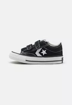 Низкие кроссовки Star Player 76 Easy On Foundational Toddle Unisex Converse, цвет black/vintage white/egret