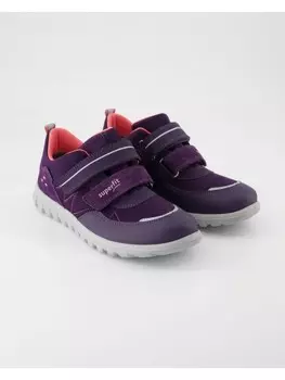 Низкие кроссовки superfit Klettschuhe, фиолетовый