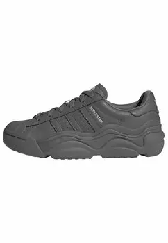Низкие кроссовки SUPERSTAR adidas Originals, серые четыре серые два серые четыре