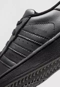 Низкие кроссовки Superstar Foundation adidas Originals, черный