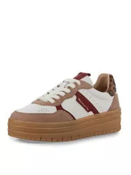 Низкие кроссовки Tamaris, белый