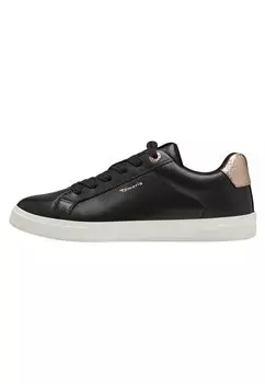 Низкие кроссовки Tamaris, черное золото