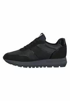 Низкие кроссовки Tamaris, черный