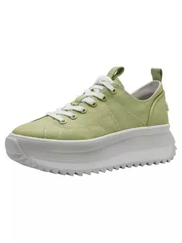 Низкие кроссовки Tamaris, цвет light green