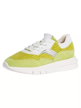 Низкие кроссовки Tamaris, цвет lime
