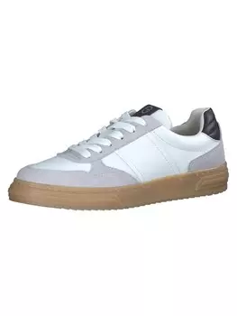Низкие кроссовки Tamaris, цвет white/grey