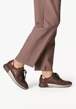 Низкие кроссовки Tamaris, коричневый