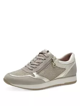 Низкие кроссовки Tamaris Low, бежевый
