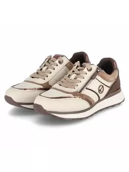 Низкие кроссовки Tamaris Low, бежевый