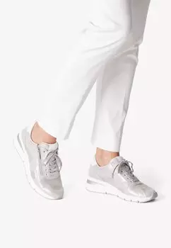 Низкие кроссовки Tamaris, серебро