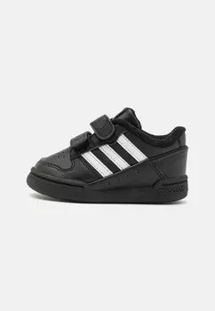 Низкие кроссовки Team Court 2 Unisex adidas Originals, основной черный/обувь белая